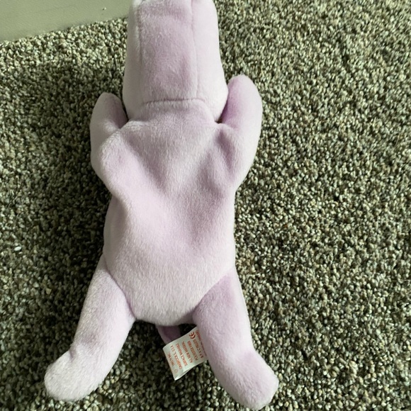 Happy the hippo Beanie Baby - Picture 2 of 4